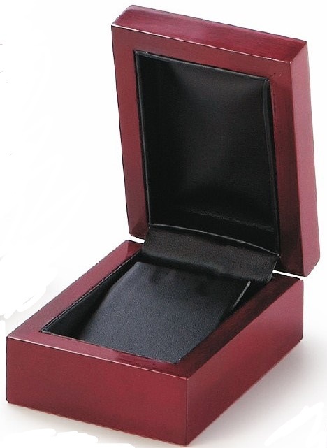 Mahogany Wood Pendant Box