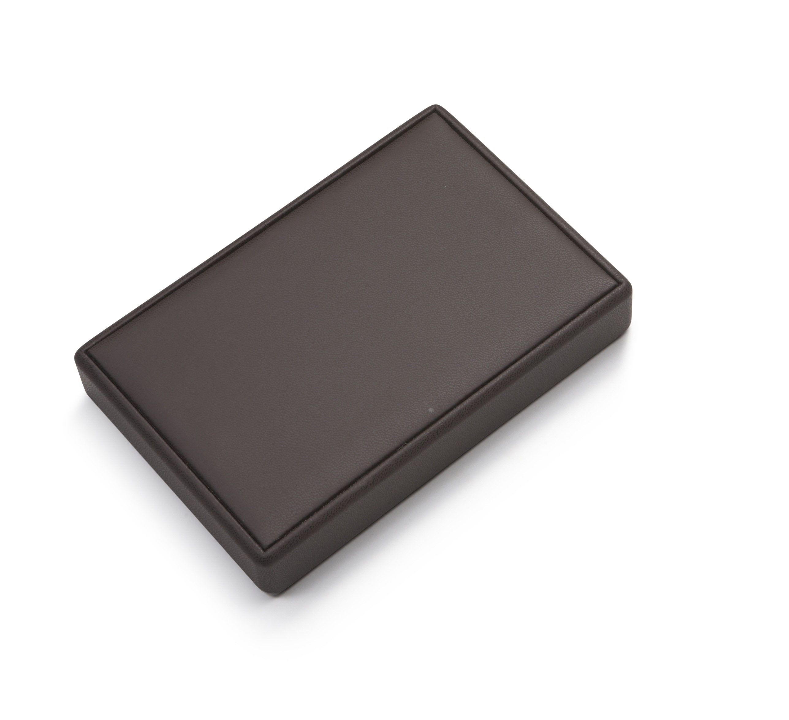 Chocolate/Beige Leatherette Tray Cover