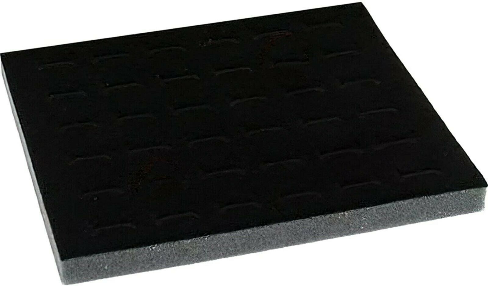 36 Ring Jewelry Tray Foam Black Velour Liner Insert