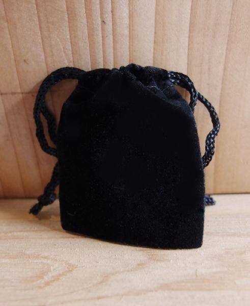 Velour Drawstring Pouch (M) 