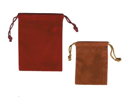 Velour Drawstring Pouch (N) 