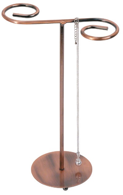 Copper/ Metal Necklace Display