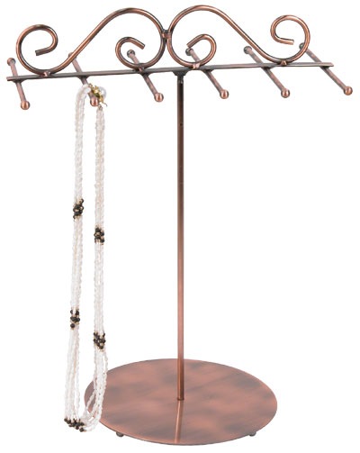 Copper/ Metal Necklace Display