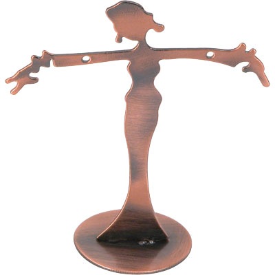 Copper/ Metal Sm. lady Earring Display