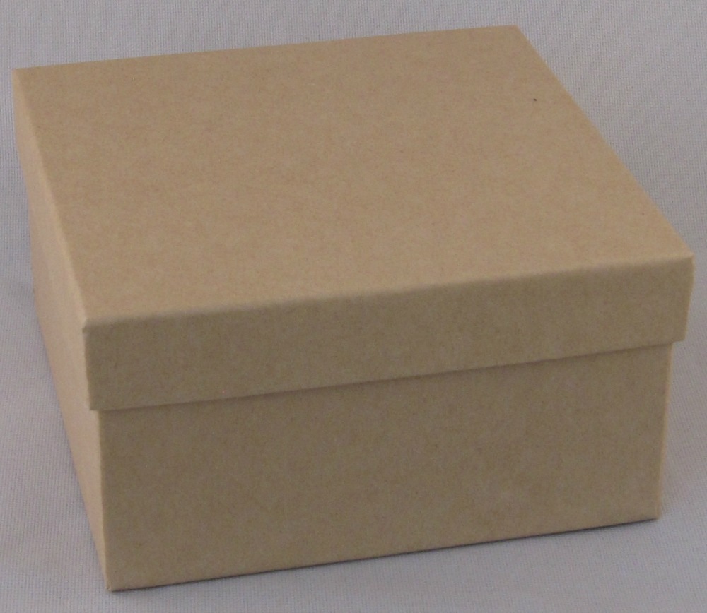 Kraft Paper Cotton Filled Boxes (x100)