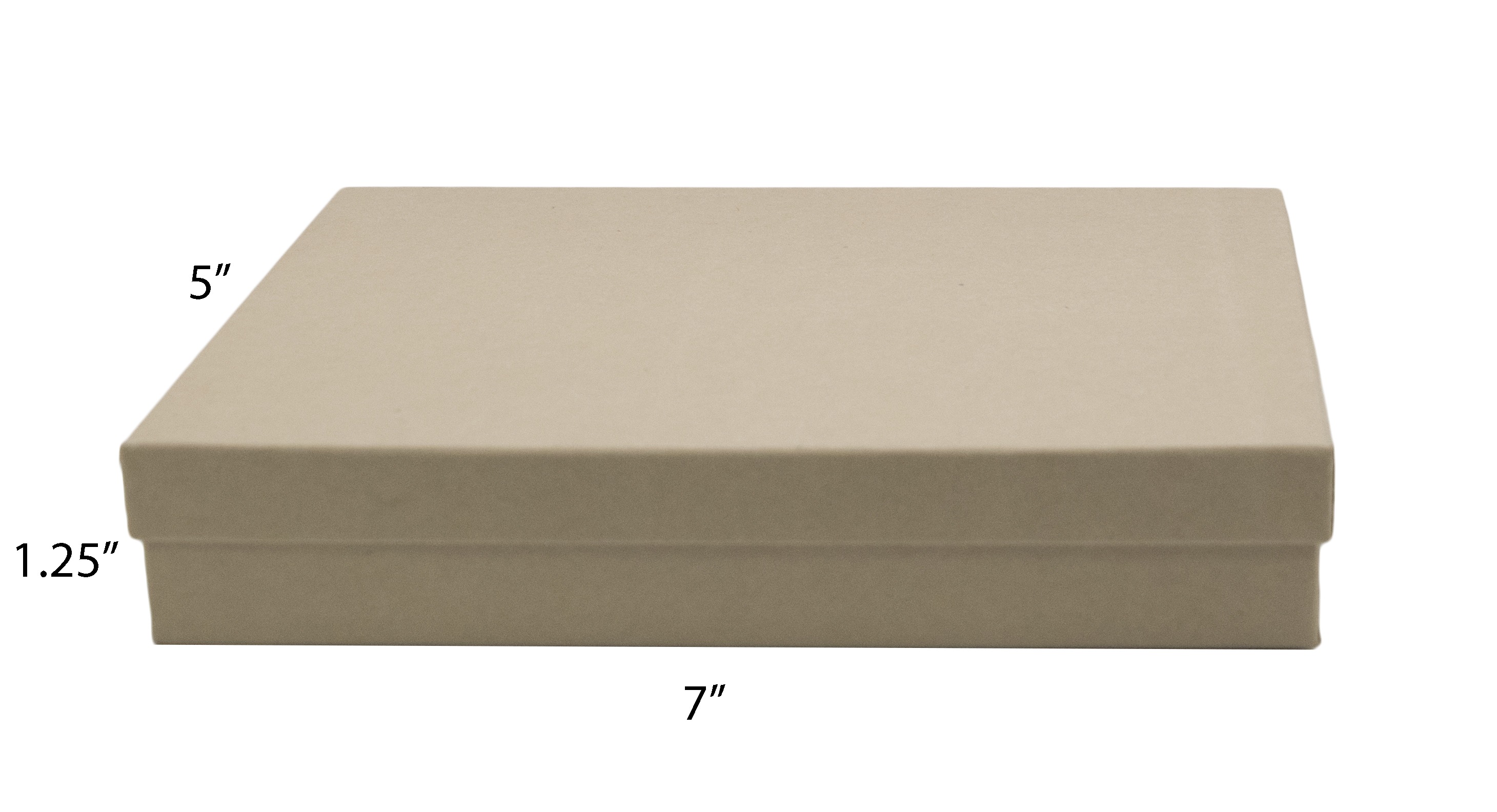 Kraft Paper Cotton Filled Boxes (x100)