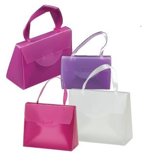 PP Hand Bag/Ribbon Handle 2 3/4 x 2 x 1 1/8