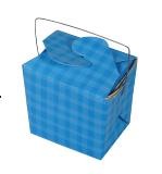 Plaid Mini Take Out Boxes
