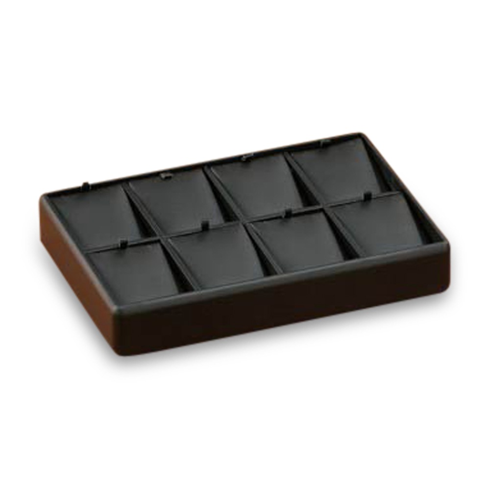 Black Leatherette Display Trays