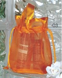 Mesh Bags w/Ribbon Trim and Handle