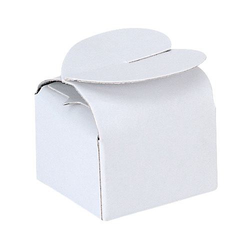 White Totes with Butterfly Clasp