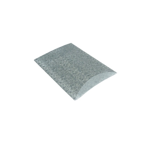 Clear Plastic Pillow Boxes with Flower Print