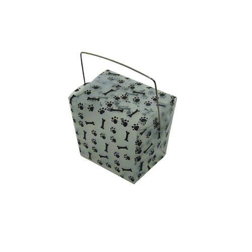 Paw Print  Take Out Boxes