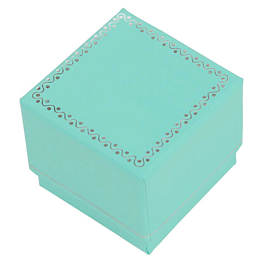Teal Blue Leatherette Collection 