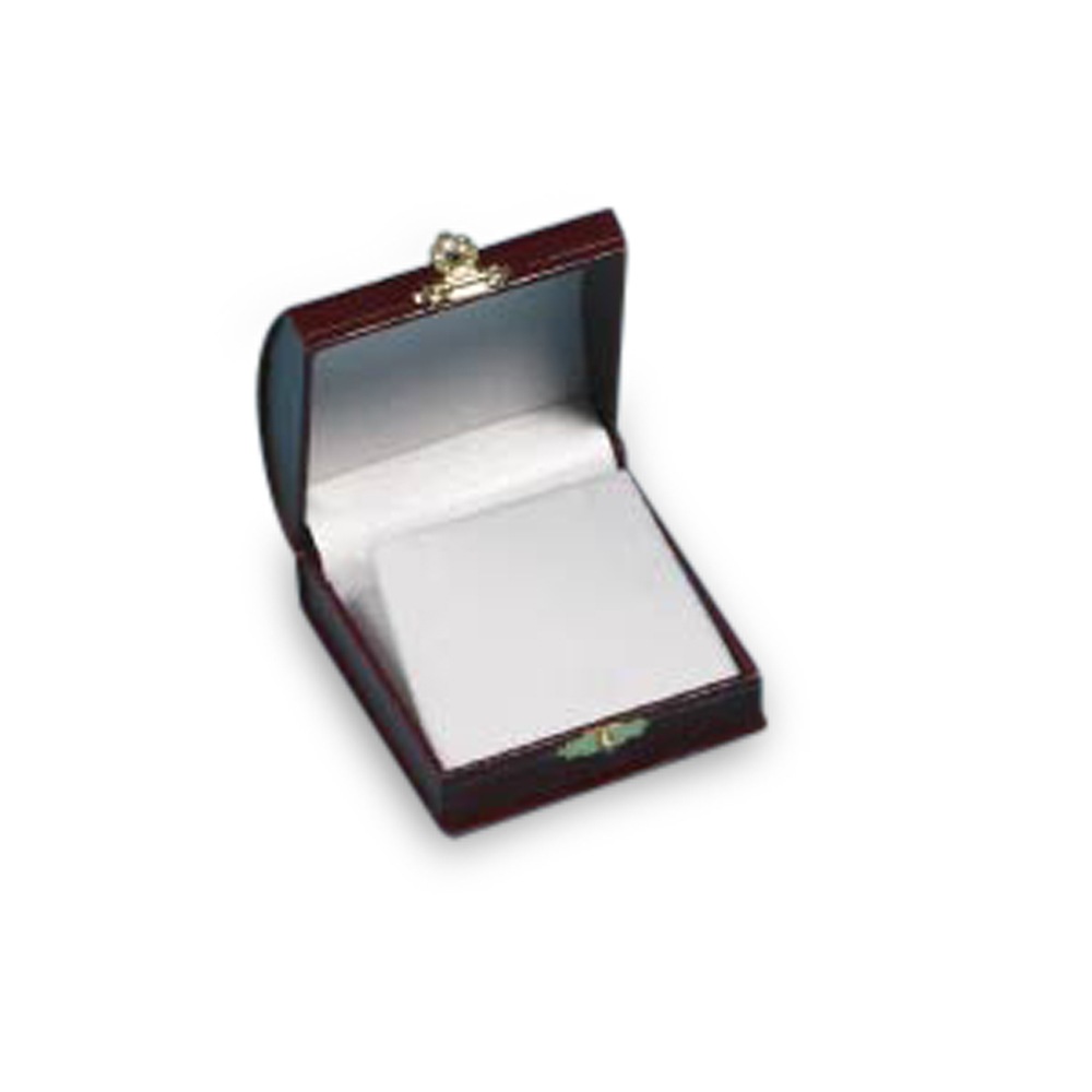 Leatherette Domed Medium Earring/Pendant Box