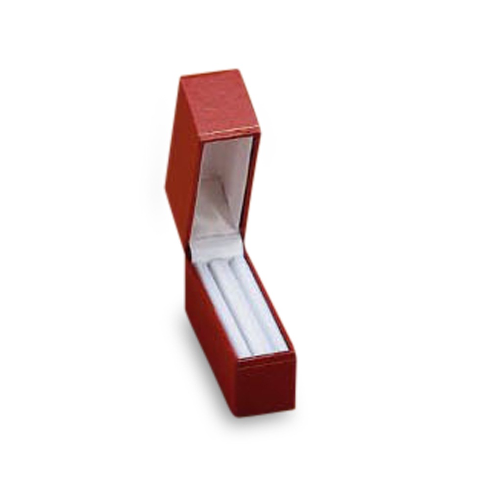 Leatherette with Gold Rim Hook Earring Box