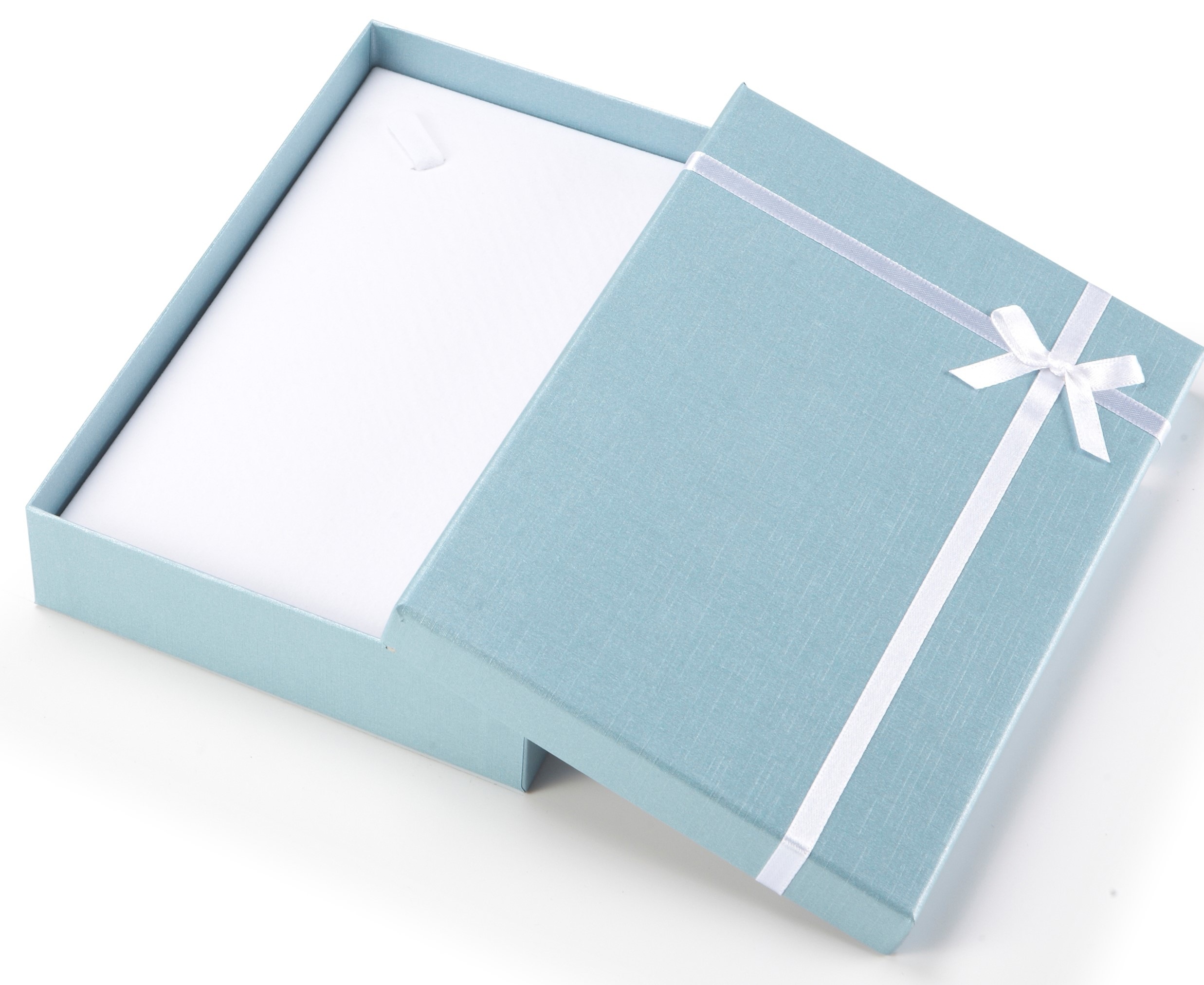 Cardboard Necklace Box with a Bow