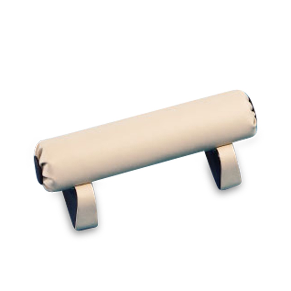 Chocolate/Beige Leatherette Bangle Bar