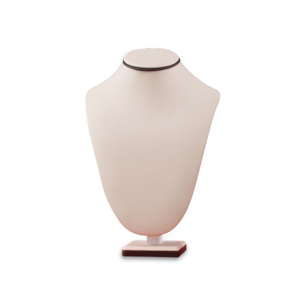 Chococlate/Beige Leatherette X-Large Wood Neckform
