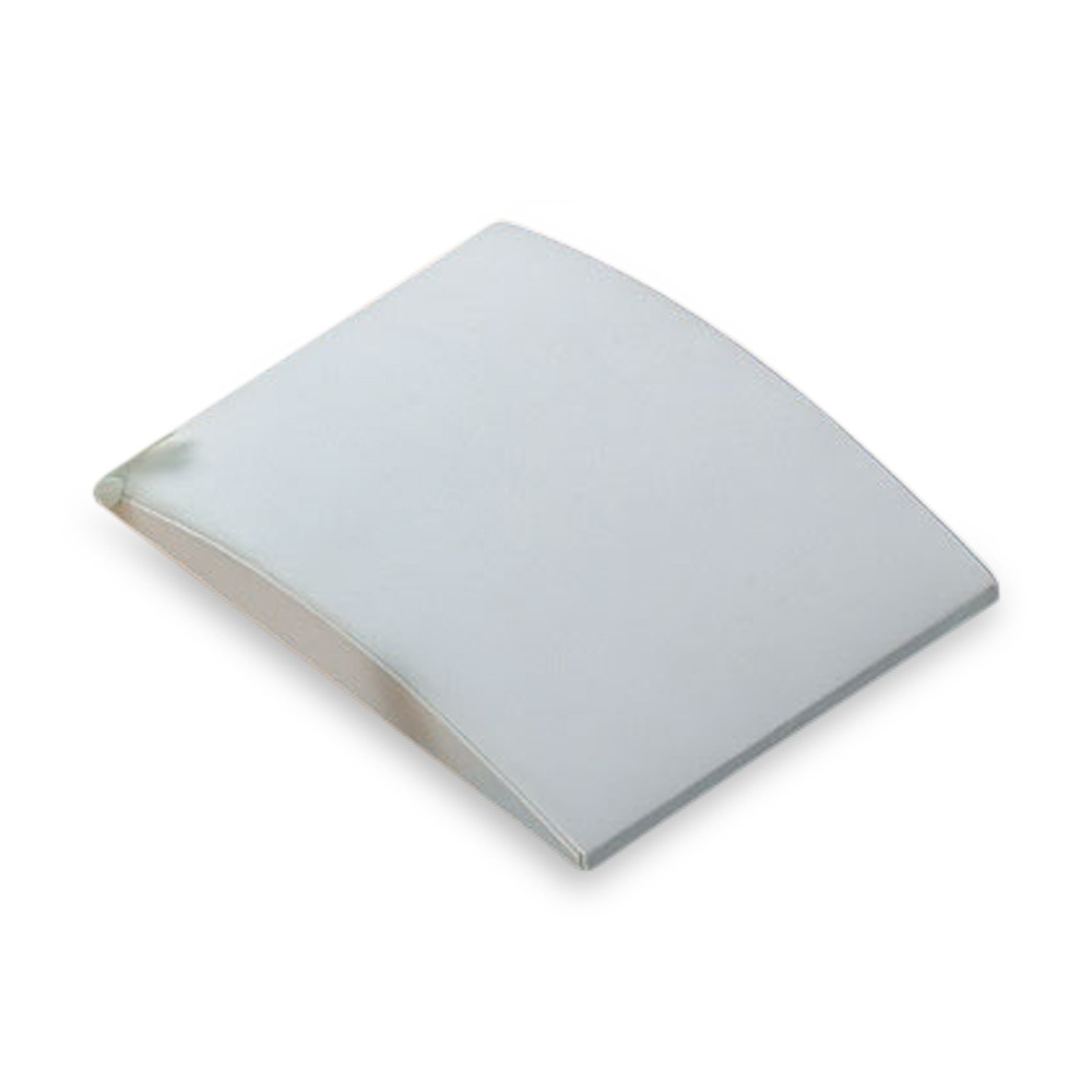 White Leatherette Large Bracelet Dome