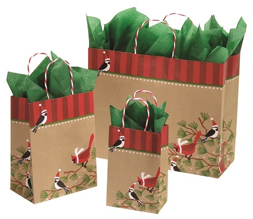 Small Snowbirds Kraft Bags