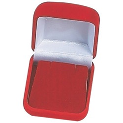 Flocked Earring Box 
