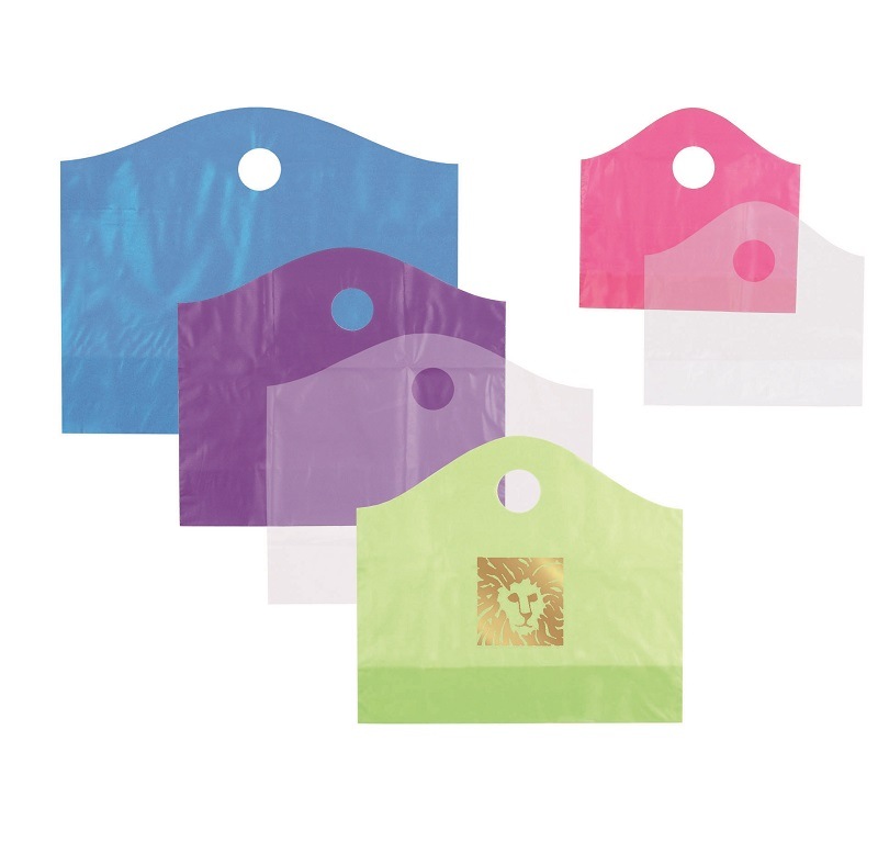 Super Wave Bags with Die-Cut Handle