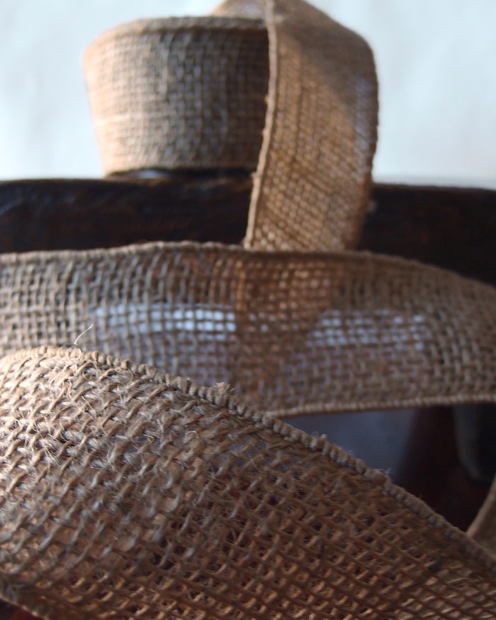 Burlap Wired Ribbon