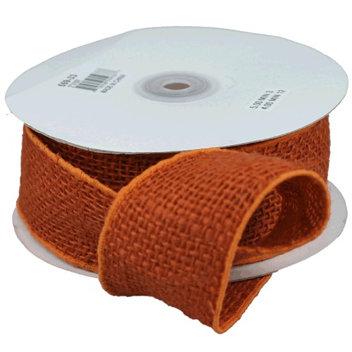Burlap Wired Ribbon