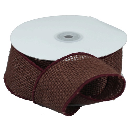 Burlap Wired Ribbon
