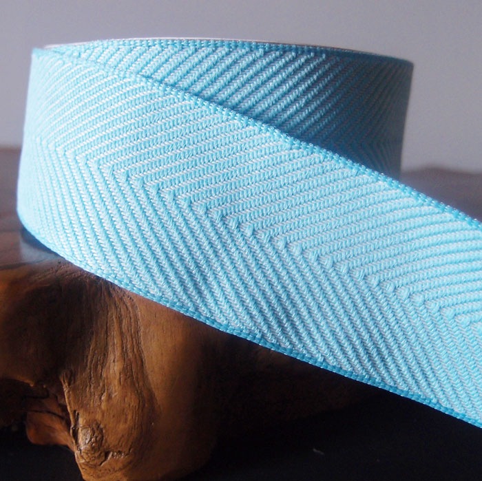 Chevron Herringbone Cotton Ribbon