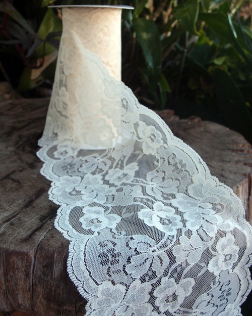 Ivory Lace Ribbon