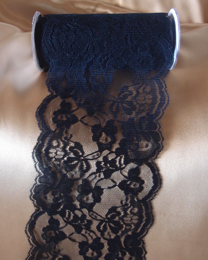 Black Lace Ribbon