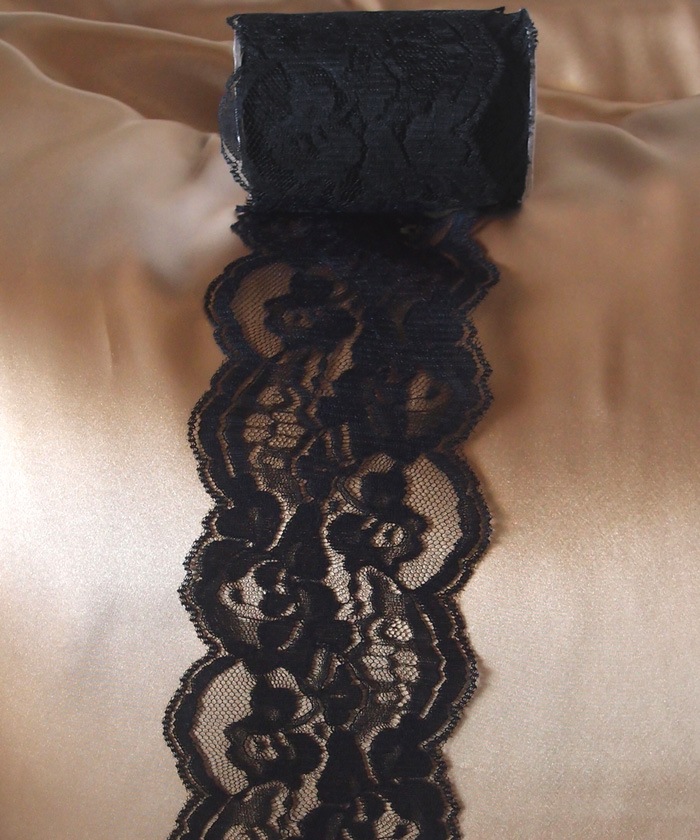 Black Lace Ribbon