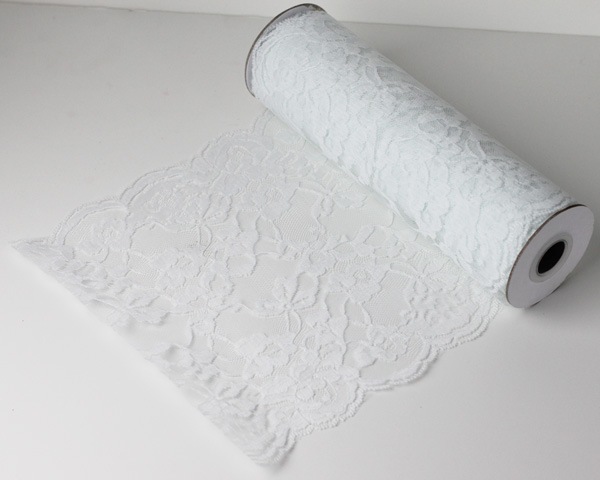 White Lace Ribbon