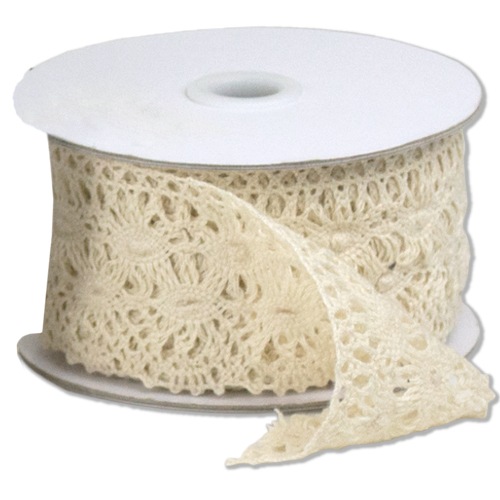 Ivory Lace Ribbon