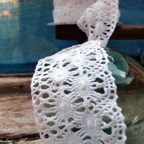 White Lace Ribbon