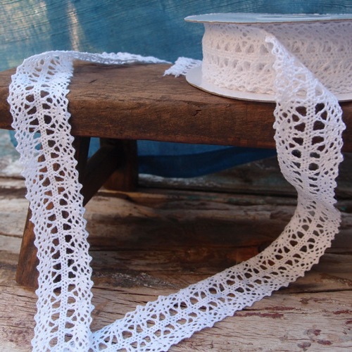 White Lace Ribbon