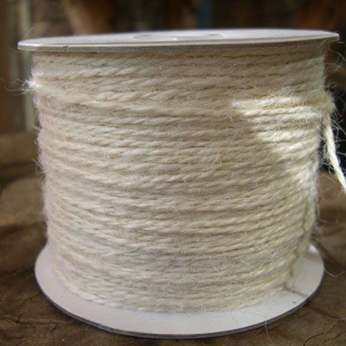 White Burlap Jute Rope