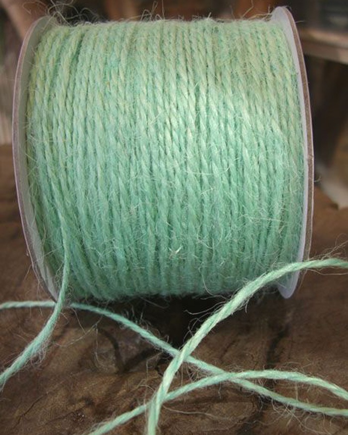 Mint Burlap Jute Rope