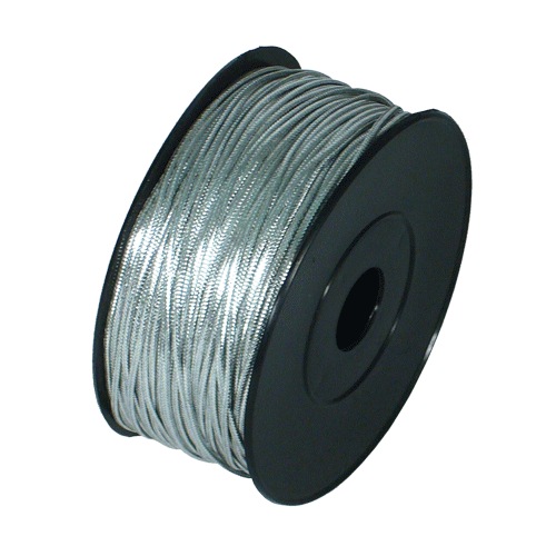 Silver Elastic Cord
