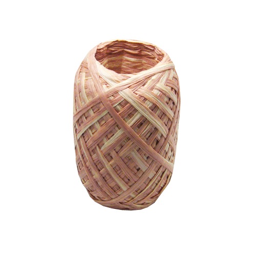 Muave Ombre Paper Raffia Ribbon