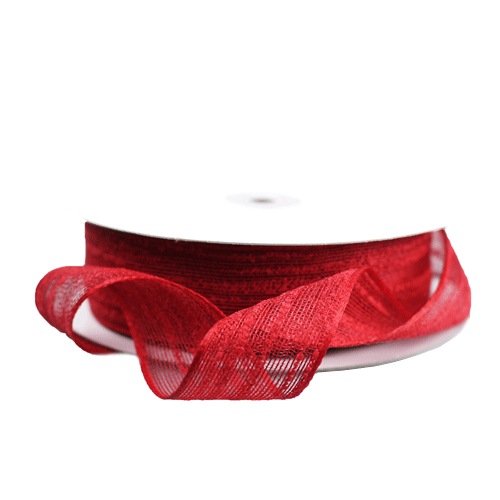 Red Mesh Ribbon