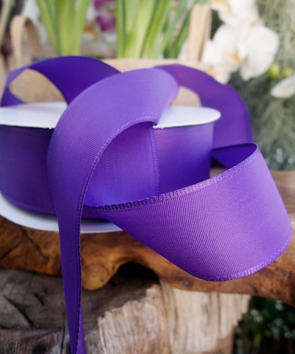 Taffeta Ribbon with Wire Edge