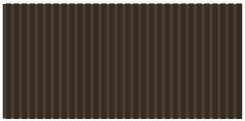 Brown Crimped Cotton Curling Ribbon