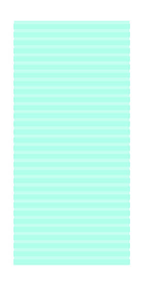 Aqua Crimped Cotton Curling Ribbon
