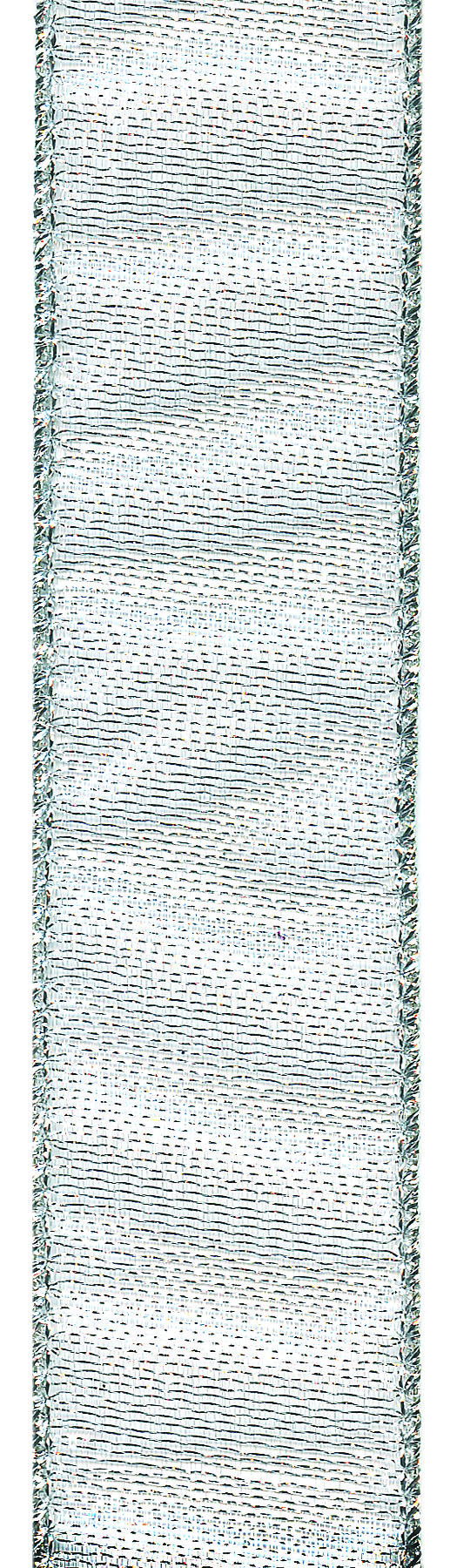 Silver Envy Wired Ribbon