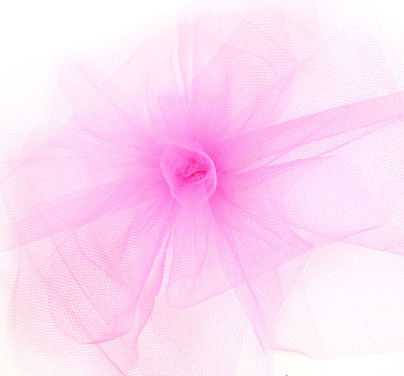 French Pink Tulle Ribbon