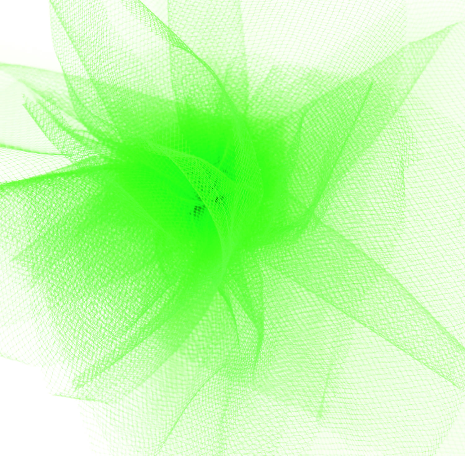 Kelly Green Tulle Ribbon