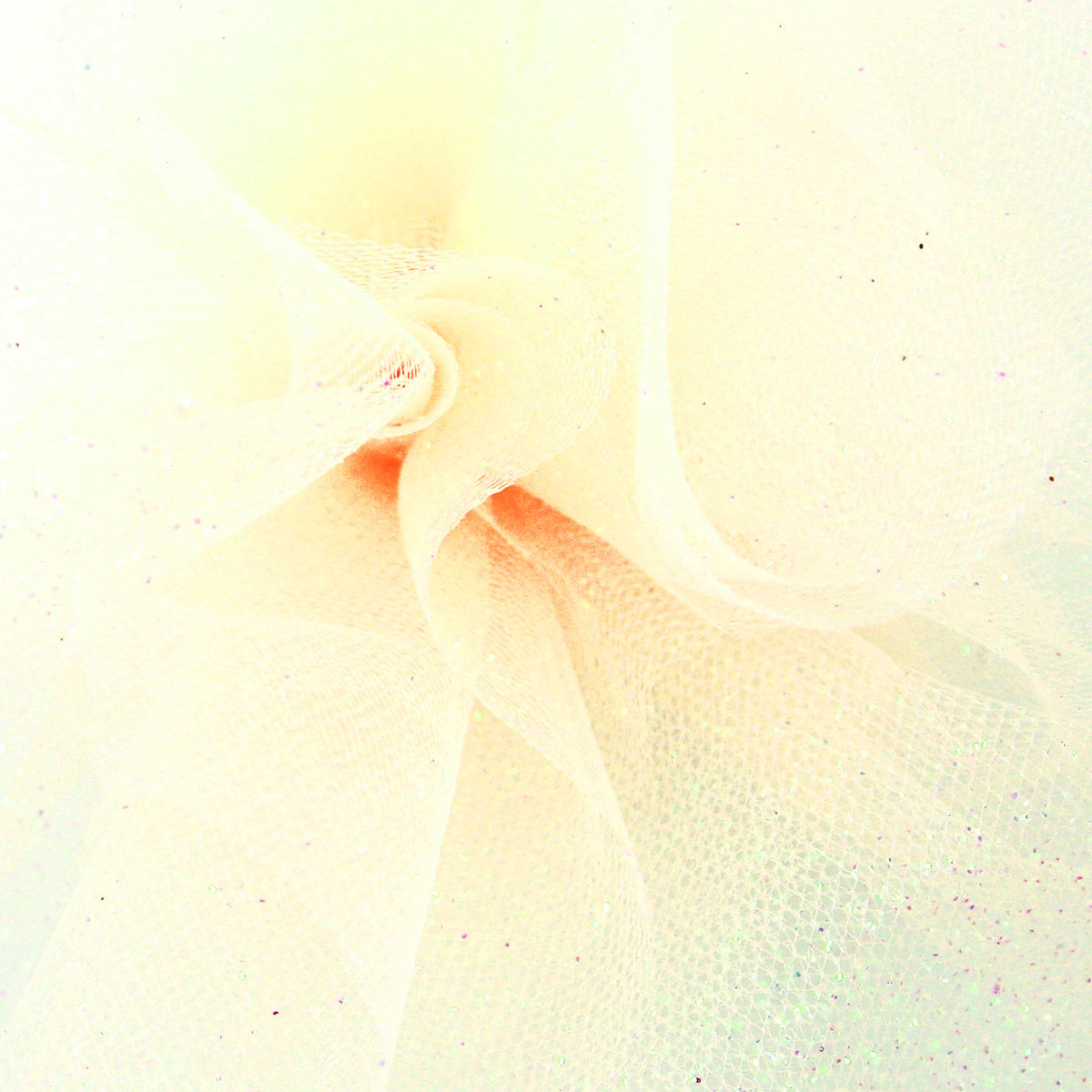 Sparkle Ivory Tulle Ribbon